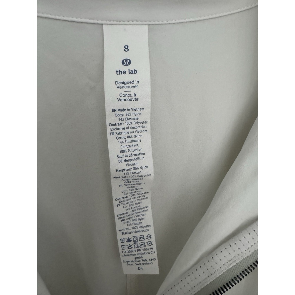 lululemon athletica Light Gray Long Sleeve Drawstring Dress - Picture 2 of 10